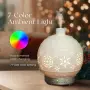 Дифузер за етерични масла Earnest Living Christmas Ball, бял керамичен, 100 мл, декорация за дома, снимка 3