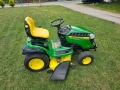 ТРАКТОРНА КОСАЧКА JOHN DEERE X165 .22.КОНЯ ПЕРФЕКТНА , снимка 4