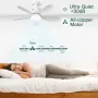 Таванен вентилатор с LED осветление 53 см, снимка 3