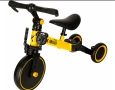 Детски баланс велосипед 3 в 1 Trike Fix Mini | С педали | Регулируем | Жълт, снимка 3
