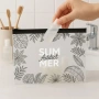 Прозрачен летен несесер Summer Addict с тропически листа_1250714, снимка 2