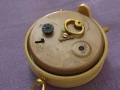 Citizen alarm vintage table clock watch часовник Япония Марков точен работи, снимка 8