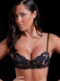 Love and bra 70C,75C,80C,85C италиански черен,телесен,перленобял сутиен без подплънки сутиени с , снимка 1