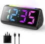 Будилник с RGB нощна светлина, снимка 1