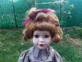Колекционерска порцеланова кукла, снимка 2