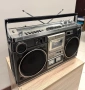 🔈Ретро колекционерски радиокасетофон Hitachi TRK-8180E Boombox🔈, снимка 3