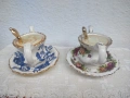 2 уникални чайника Cardew Royal Albert, Country Roses, Old Blue Willow, снимка 5