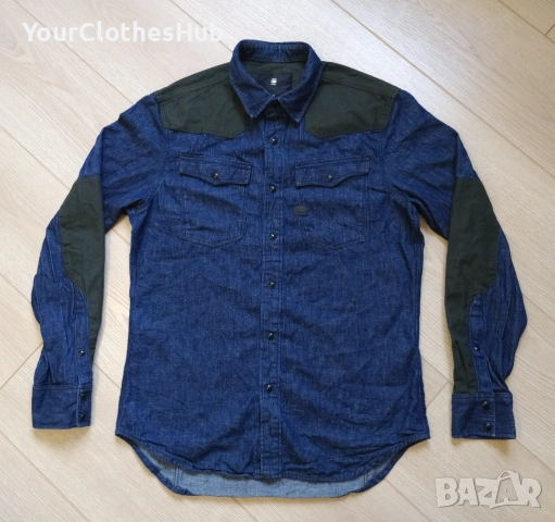 G-Star Raw 3301 PM M size Мъжка риза с дълъг ръкав