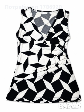 Стилен потник с 3D геометричен принт New York & Company