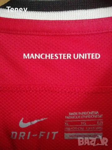 Manchester United Vidic Nike оригинална тениска фланелка екип Манчестър Юнайтед Видич , снимка 7 - Тениски - 43839094