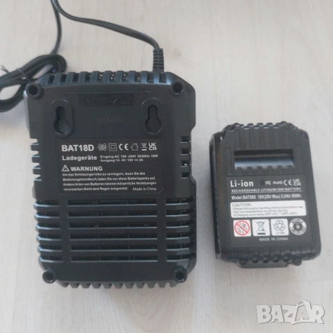 [НОВО] Мощен Комплект 18V 5.0Ah Батерия + Зарядно за Bosch Professional (Синя серия), снимка 6 - Други инструменти - 54383506
