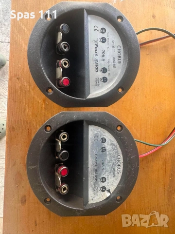 Продавам оригинални терминали с кросоувъри за Focal Chorus 706 S