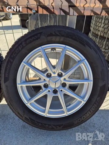 Джанти Mercedes 16 цола , 5х112 , 6.5j , et44 , 205/60/16, снимка 5 - Гуми и джанти - 54493370