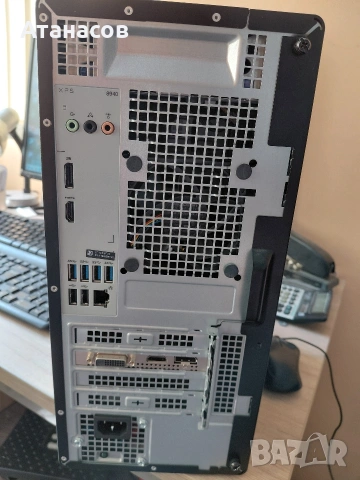 Продавам компютър Dell XPS tower, снимка 3 - Работни компютри - 54823662