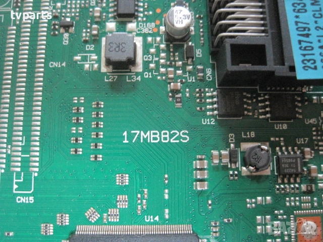 Мейнборд 17mb82s 100% работещ, снимка 3 - Части и Платки - 54278762