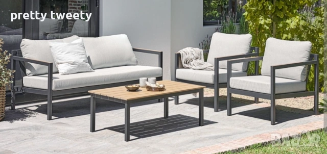 Метален градински сет/комплект в индустриален стил по поръчка , снимка 6 - Дивани и мека мебел - 53986617