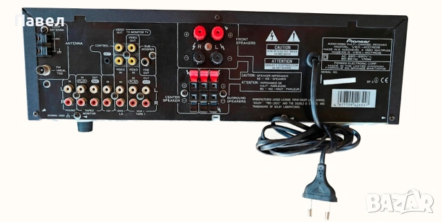 Марков 4-канален ресивър Pioneer VSX-407RDS – Стерео и домашно кино, снимка 6 - Ресийвъри, усилватели, смесителни пултове - 55051323