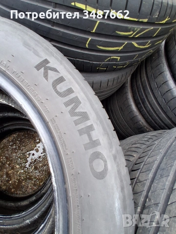 235 55 19 KUMHO 4броя летни дот 2021г , снимка 6 - Гуми и джанти - 54158595