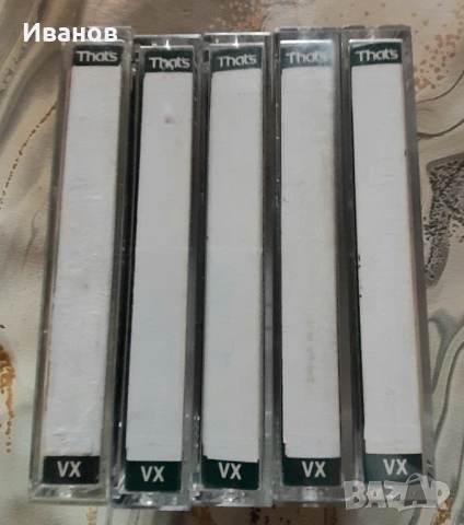 Аудио касети  THAT`S- VX  90 мин. - хром, снимка 6 - Аудио касети - 53985827