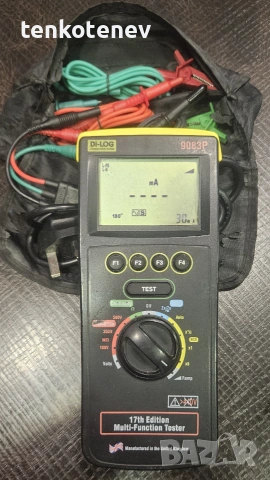 Ликвидация на измервателни уреди за електробезопасност Metrel, Megger, Di-LOG, Metrawatt, Fluke, снимка 16 - Други инструменти - 55047776