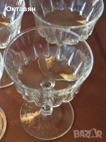 Кристални чаши за вино, снимка 3 - Чаши - 54308089