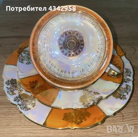 Античен порцеланов комплект Leni Parbus Bavaria – Арт Деко, около 1930–1935 г.
, снимка 3 - Антикварни и старинни предмети - 55183612