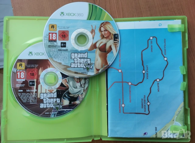 Grand Theft Auto 5 (пълен комплект), снимка 2 - Игри за Xbox - 54684862