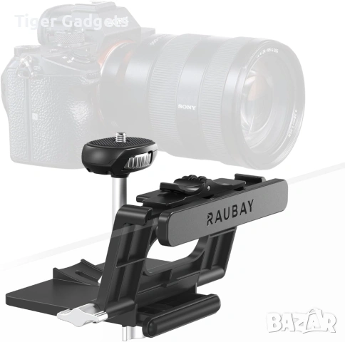 RAUBAY CM02 стойка за камера и фотоапарат за монитор с щипка 1/4"