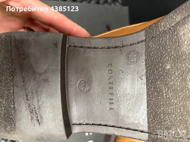 Кожени обувки Cortefiel, снимка 3 - Официални обувки - 54884008