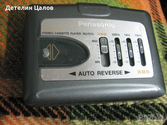 Портативен мини касетофон марка Panasonic модел модел RQ-P270