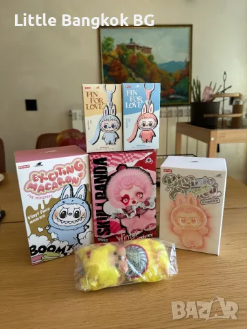 Оригинална Labubu Pin For Love Pop Mart – неотворена кутия, снимка 17 - Плюшени играчки - 55320550