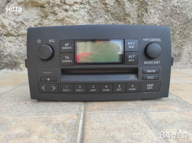 Радио CD за Тойота Корола Версо 2001-2004г Toyota Corolla Verso
