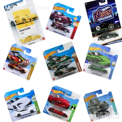 Hot Wheels Porsche GT3 RS; 911; 928; 904; Carrera; Rallye; Turbo; 934 Pantone