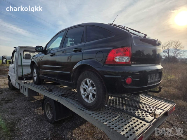Продавам санг йонг екшън 2.0д 4х4 на части, снимка 4 - Автомобили и джипове - 54497655