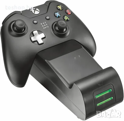 Зарядно за джойстици за 2 броя Trust Gaming GXT 247 Xbox One, включително батерия, снимка 4 - Аксесоари - 55426841
