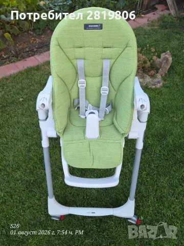 Бебешко столче за хранене - Peg Perego - Prima Pappa Follow Me, снимка 7 - Столчета за хранене - 55538520