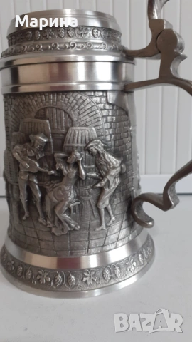 Халба от калай 600 мл,  Antik*Vintage #137
