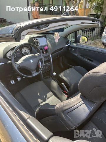 Peugeot 207 CC 1.6 бензин, снимка 10 - Автомобили и джипове - 55580717
