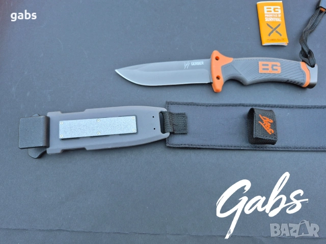 Нож за оцеляване GERBER Bear Grylls Ultimate Survival, снимка 9 - Ножове - 51780863