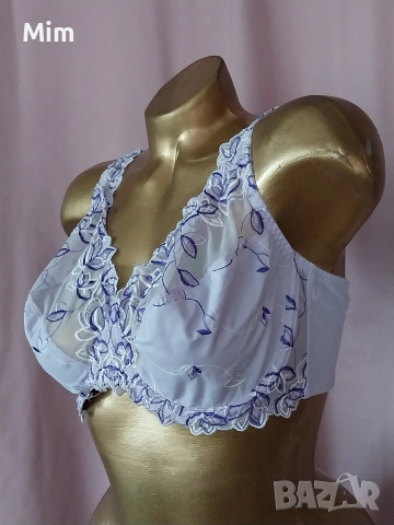 Hunkemoller 95 D Дантелен сутиен в светло лилаво , снимка 5 - Бельо - 54086001