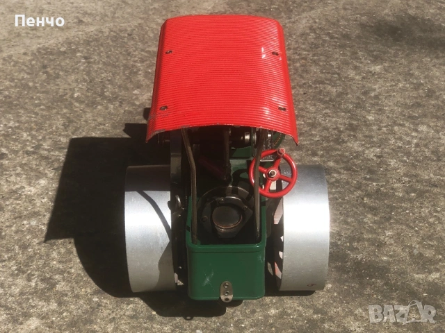 стара метална, парна играчка ВАЛЯК - MADE IN WESTERN - GERMANY - 1950/60г., снимка 8 - Антикварни и старинни предмети - 46785536