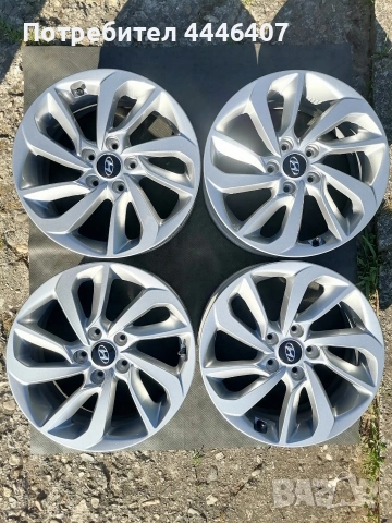 Джанти 17" 5х114.3 Hyundai, снимка 4 - Гуми и джанти - 54963704