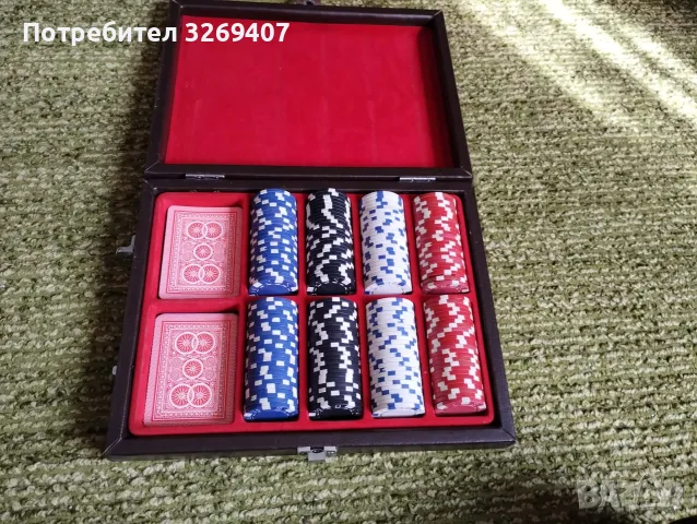 Чипове за покер , снимка 2 - Рулетки - 55477575