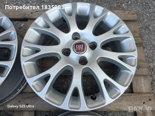 Лети джанти 15ки 4х100 Fiat, снимка 7 - Гуми и джанти - 55179640