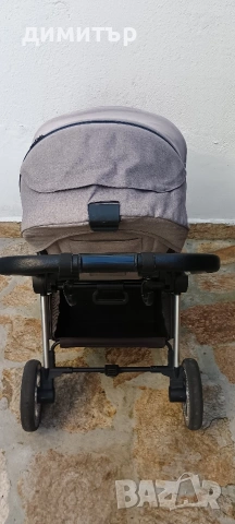 Детска Комбинирана количка KIKKA Boo VICENZA GREY 3 в 1, снимка 4 - Детски колички - 55092344