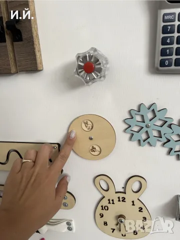 Бизи борд busy board, снимка 5 - Образователни игри - 55445599