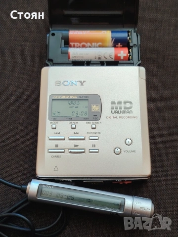 мини диск, minidisc, walkman, уокмен, снимка 2 - Радиокасетофони, транзистори - 54761578
