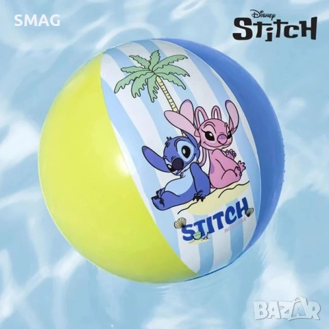 Надуваема плажна топка Stitch & Angel Ø51cm - Bestway_1261369