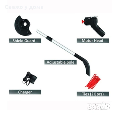 Акумулаторна ръчна градинска косачка за трева B i o n i c Trimmer тример за трева , снимка 3 - Градинска техника - 54562753