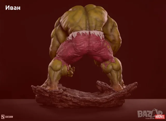 Sideshow Hulk / 1/4 статуи на Невероятния Хълк и Веномизирания Хълк - шедьовъри , снимка 5 - Колекции - 54672957